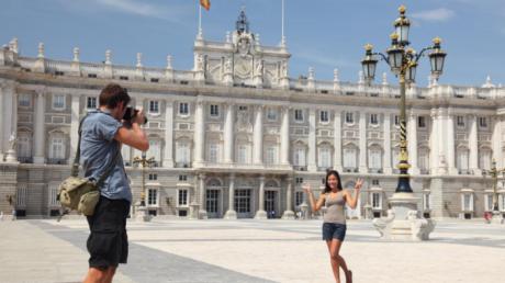 88,7% menos de turistas internacionales en agosto en Madrid