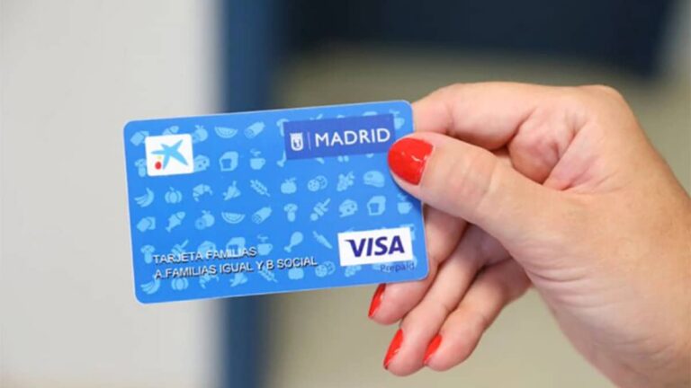 Tarjeta Familias