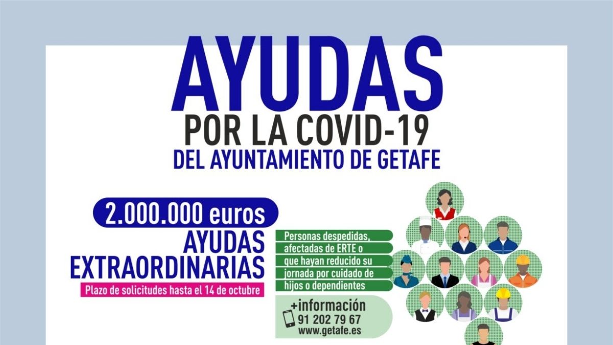 Ayudas Covid-19 ayuntamiento de Getafe