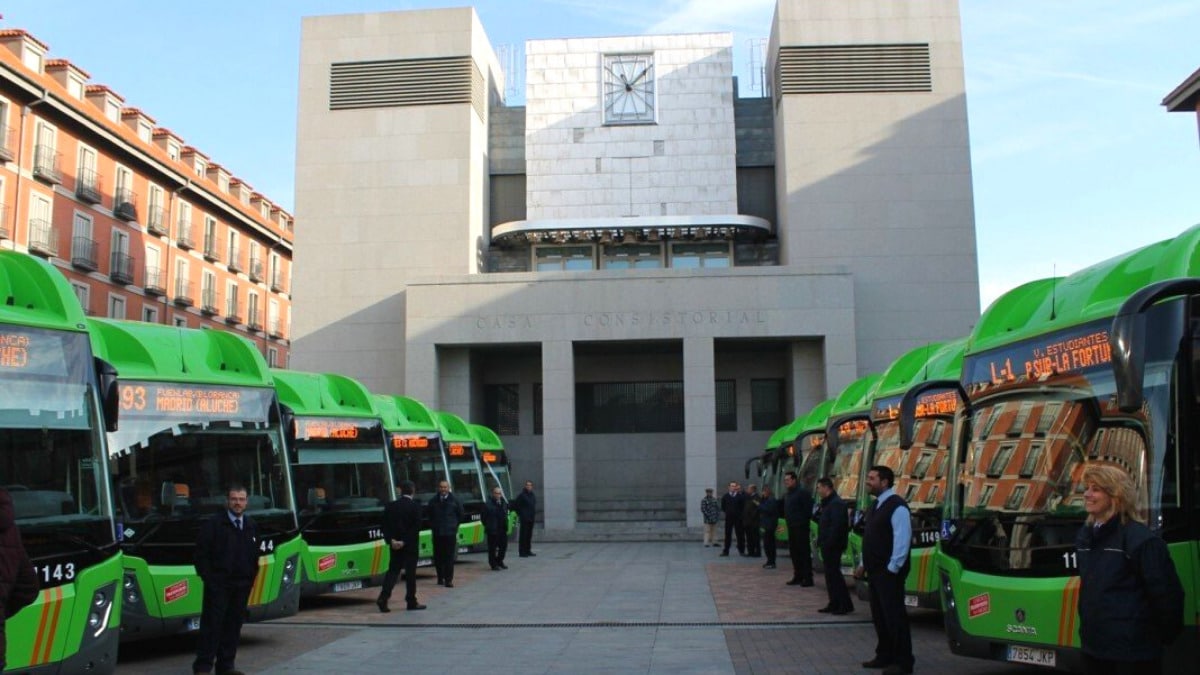 autobuses propulsados Leganés