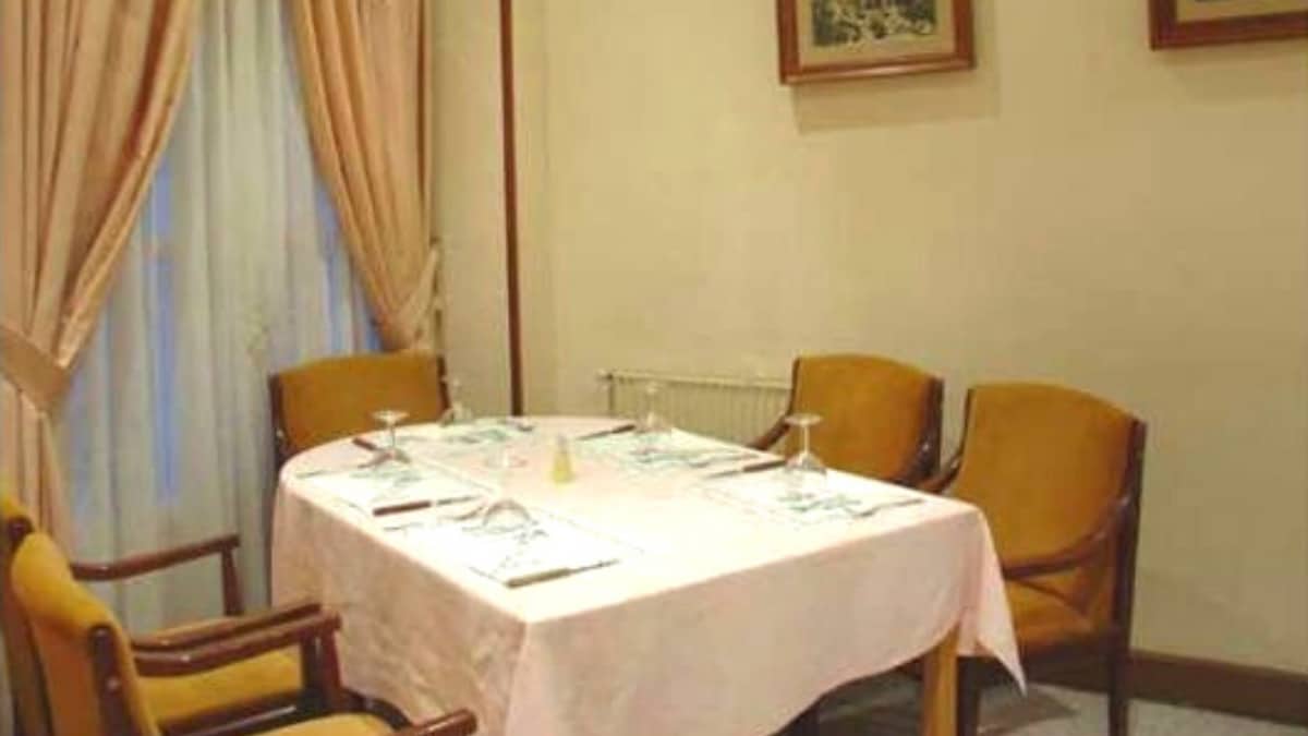 Comedor del restaurante de la Casa de Castilla-La Mancha