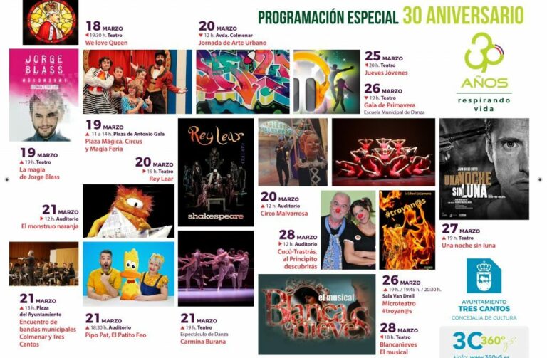30 aniversario tres cantos