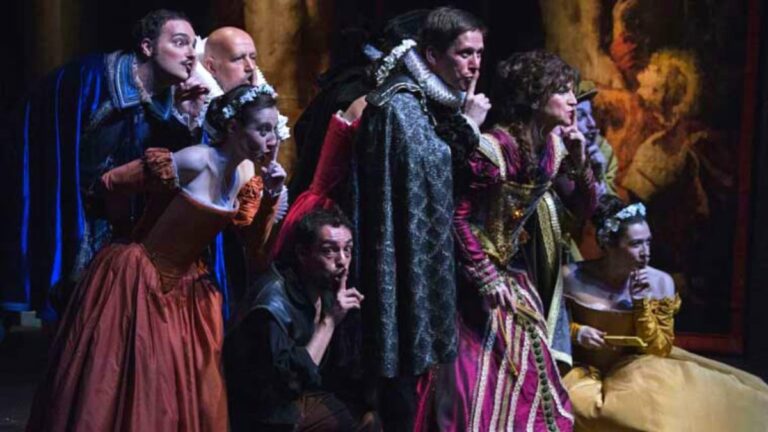 Escena de 'El perro del hortelano', Fundación Siglo de Oro.