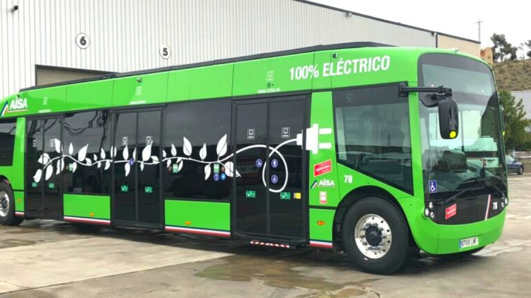 autobús eléctrico Comunidad de Madrid