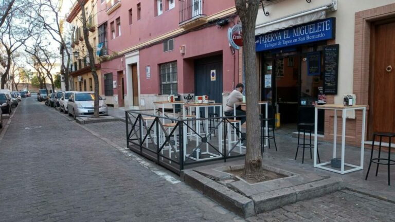 las terrazas Covid