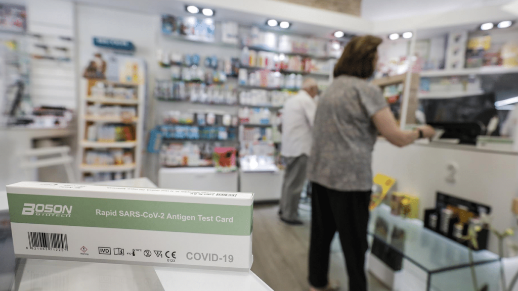 Antígenos gratuitos farmacias