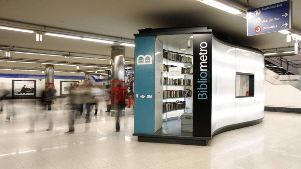 metro bibliotecas