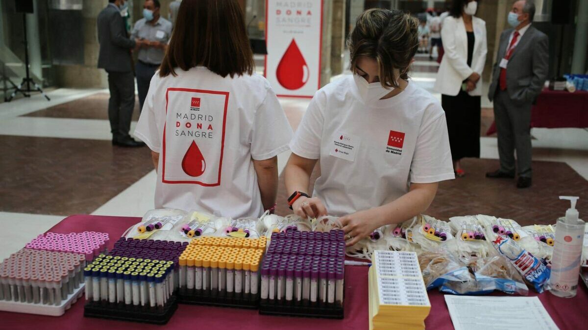 maratón de donación de sangre