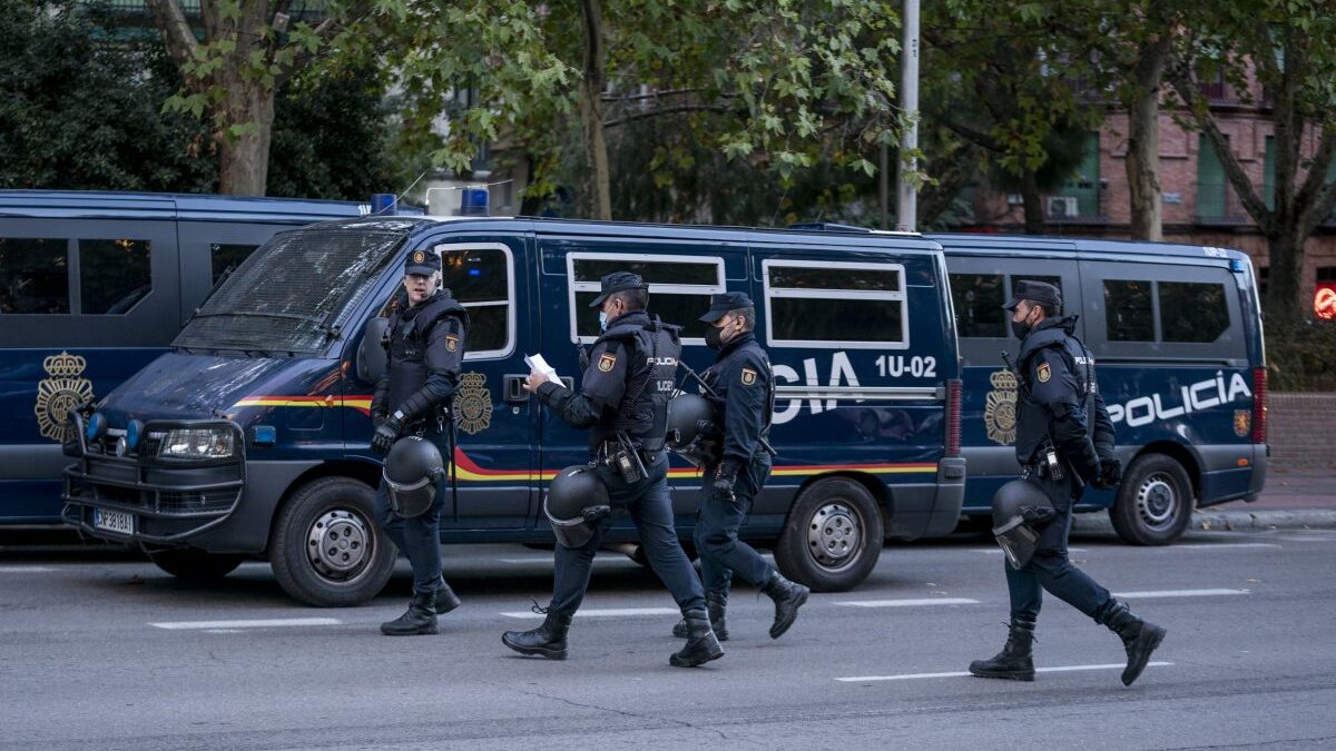 policías calles madrid