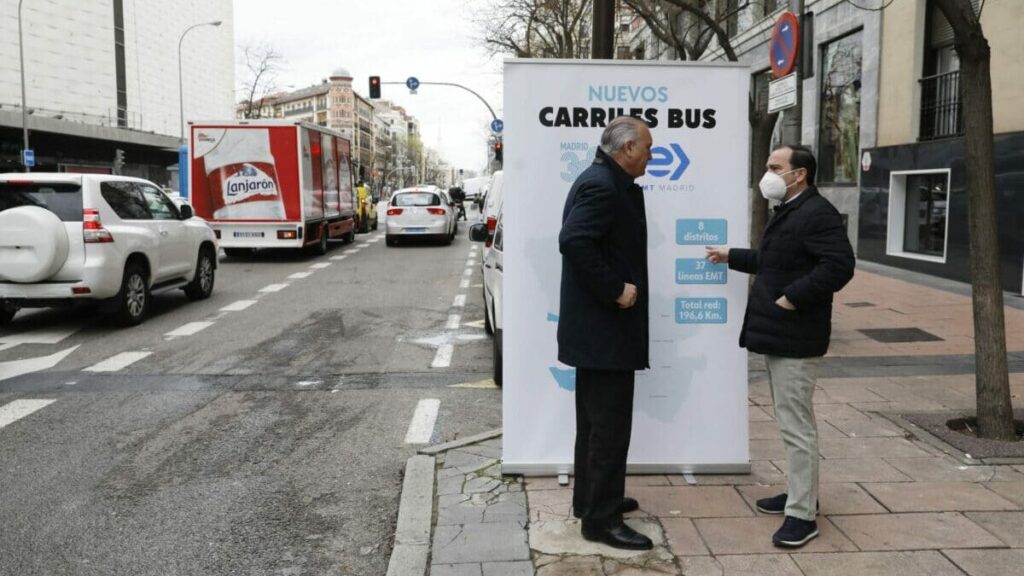 madrid carriles bus