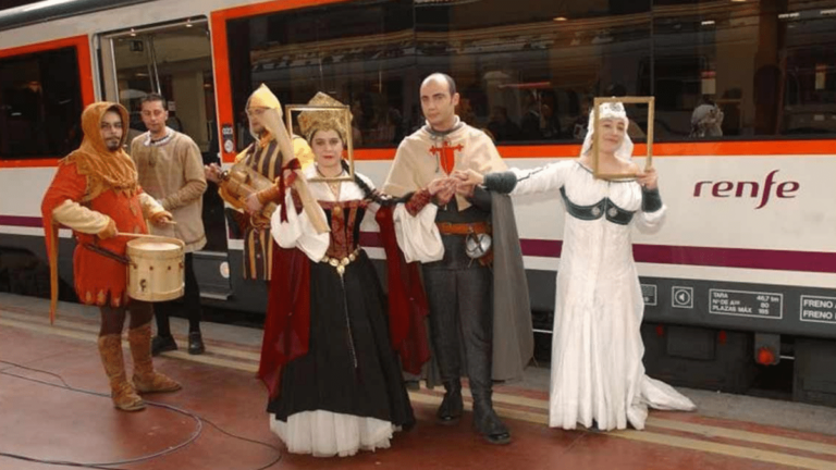 tren medieval