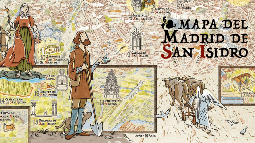 mapa patrón madrid