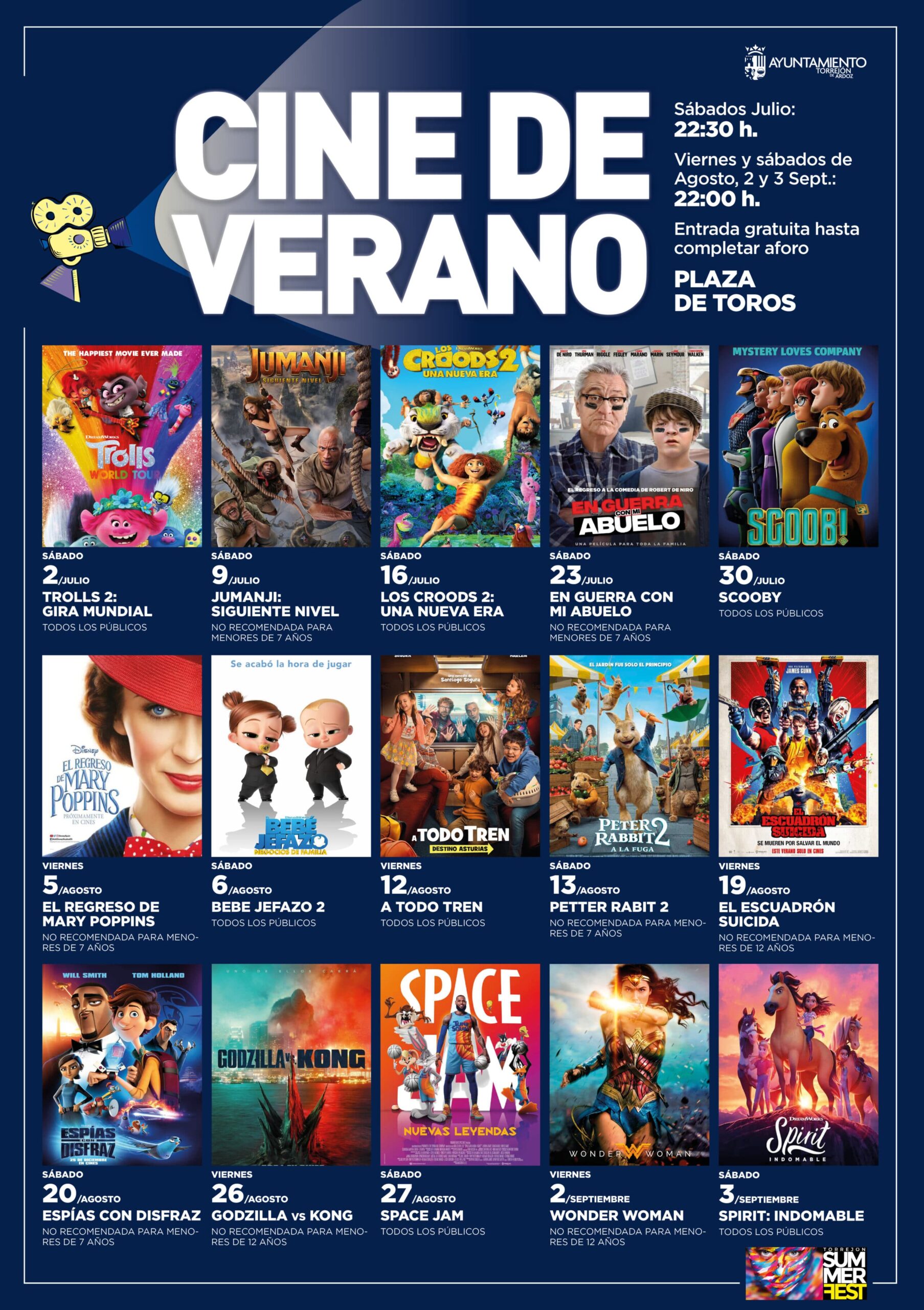 Torrejón Cine de Verano Cine Musical
