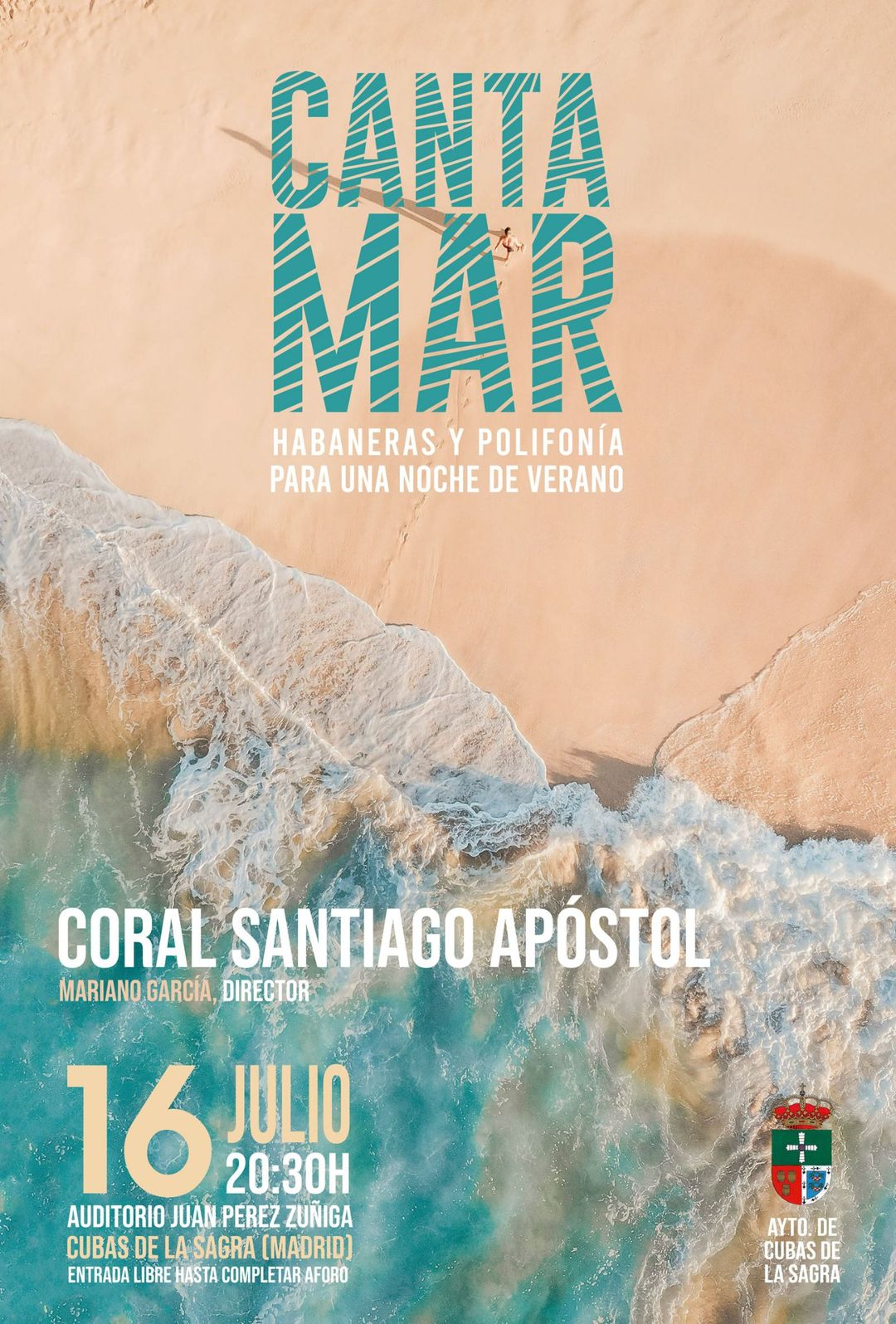 Cartel Cubas de la Sagra concierto habaneras Canta Mar