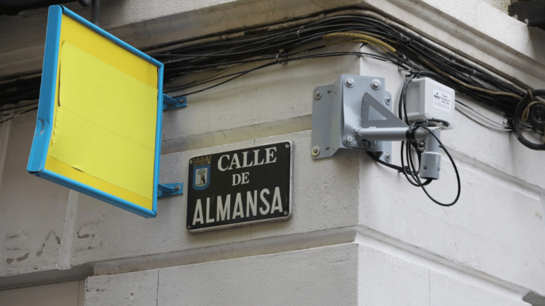 Cámaras de videovigilancia en Madrid