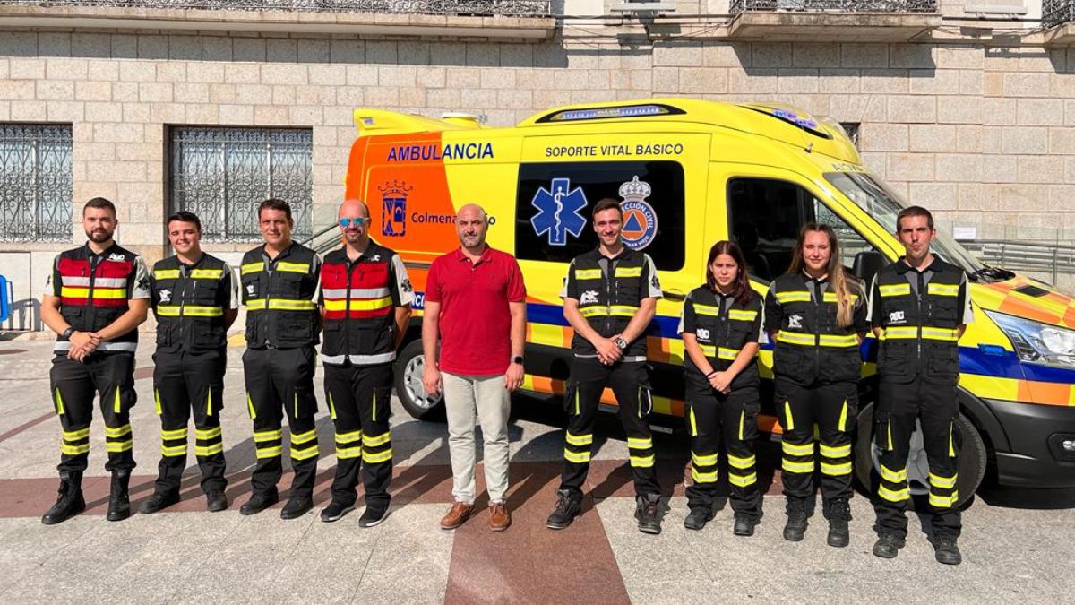 Colmenar Viejo ofrece un nuevo servicio de ambulancia municipal 247 Madrid 365