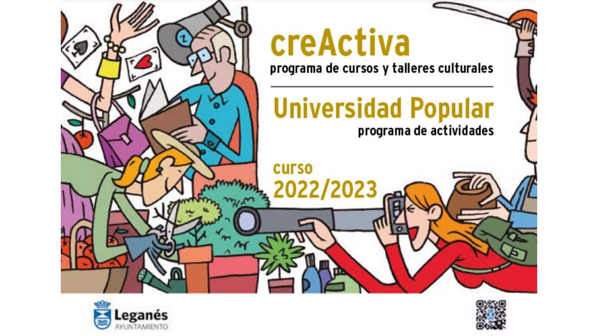Leganés propone 168 talleres culturales para el próximo curso académico