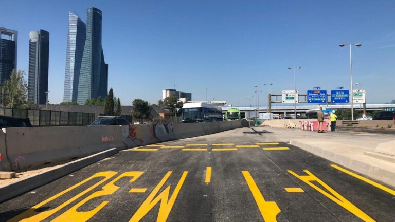 Obras tráfico afecciones Nudo Norte Madrid