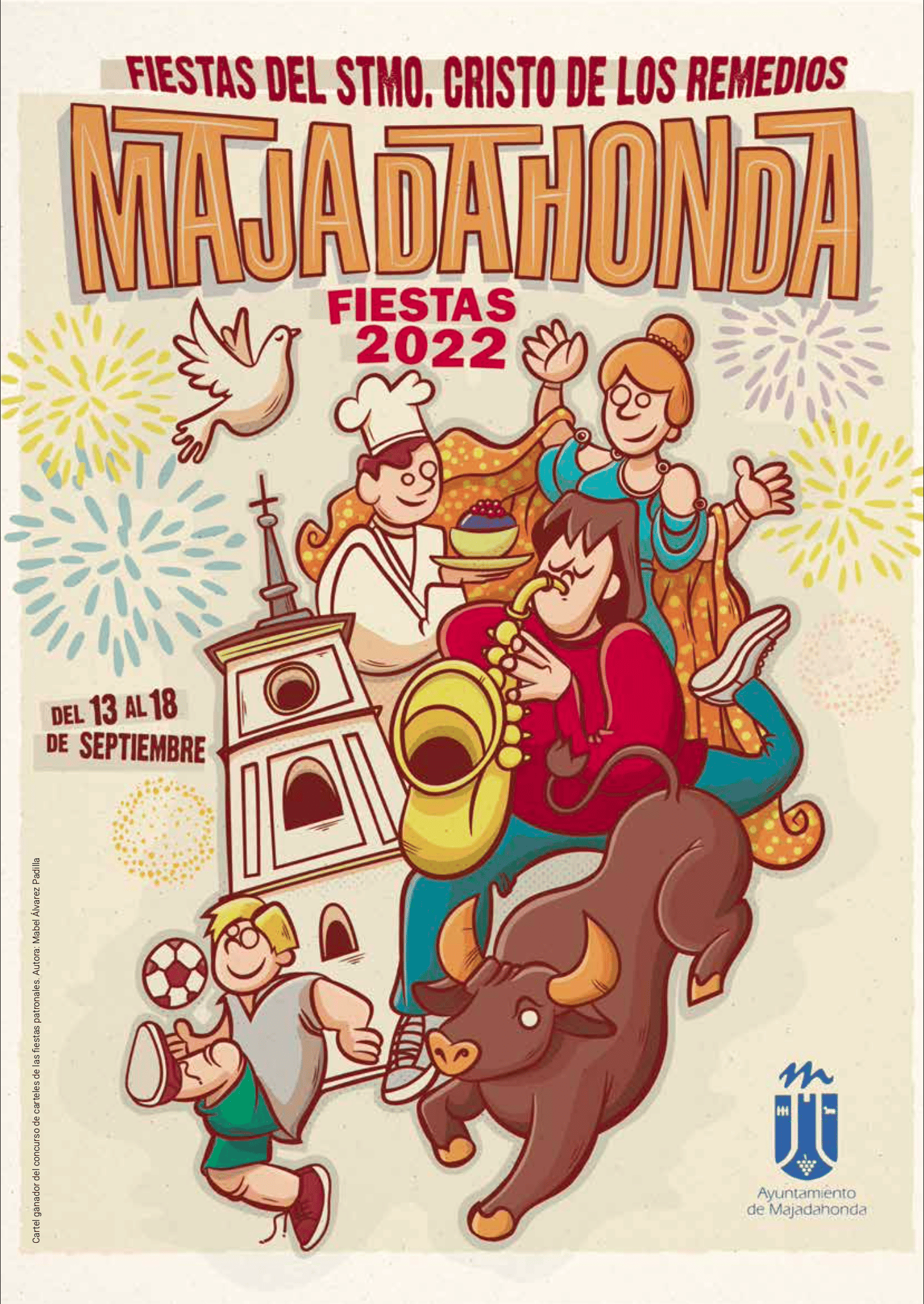 cartel fiestas patronales Majadahonda