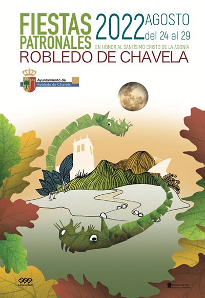 Cartel de las Fiestas Patronales de Robledo de Chavela
