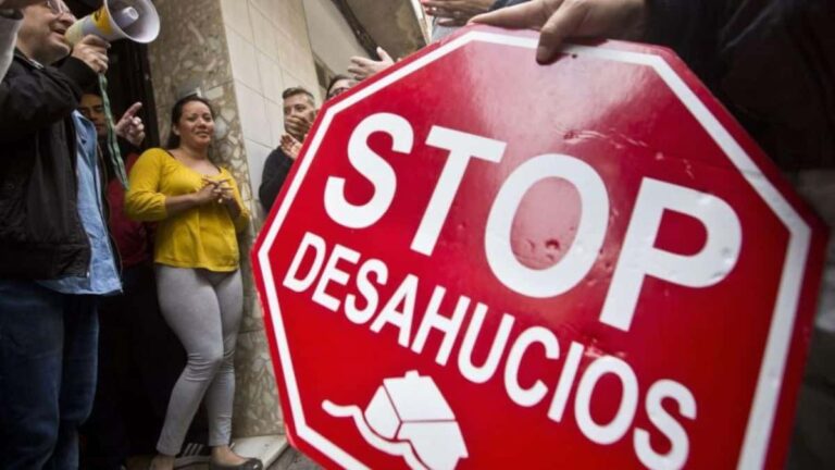 Paralizado el desahucio de una madre y sus tres hijos en Leganés