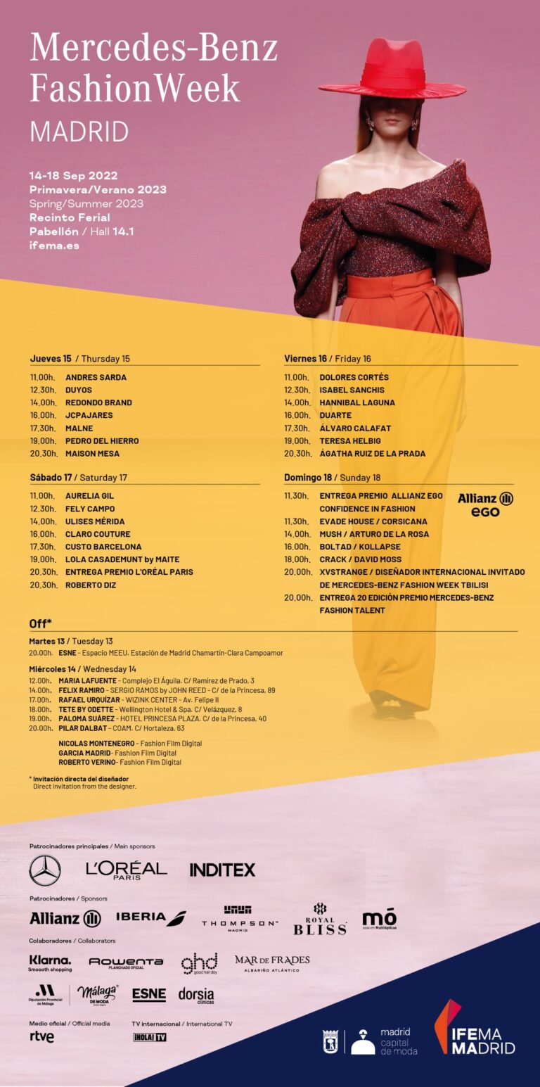 Semana de la Moda de Madrid Ayuntamiento