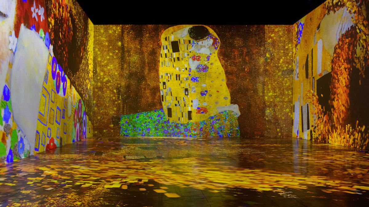 Exposición inmersiva de Klimt en Madrid