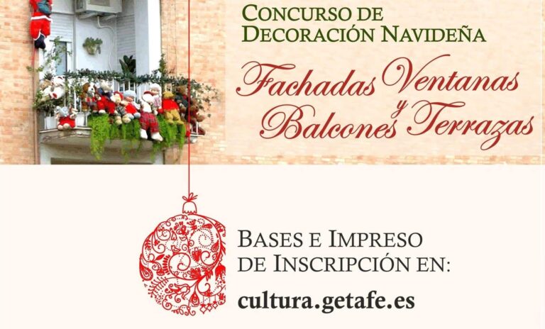 cartel concurso decoracioon navidena