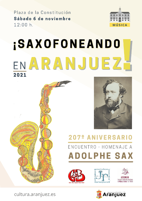 saxofoneando en aranjuez