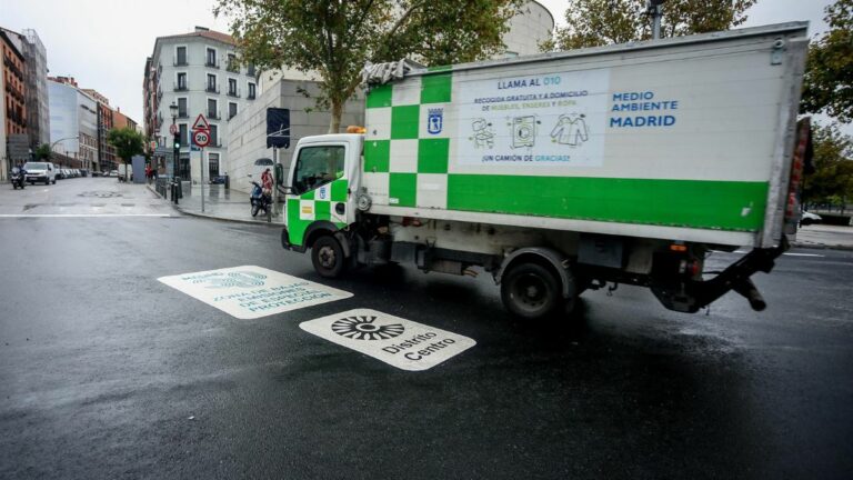 madrid ano nuevo noche vieja recogida basura