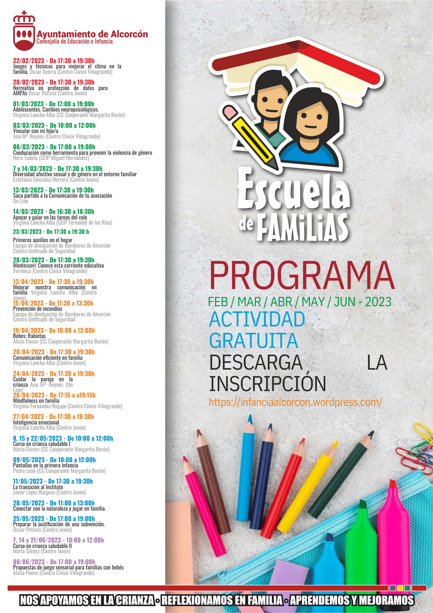 alcorcon escuela de familias