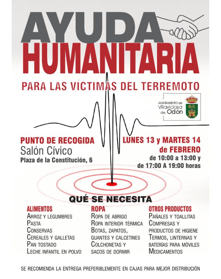cartel recogida ayudas villaviciosa