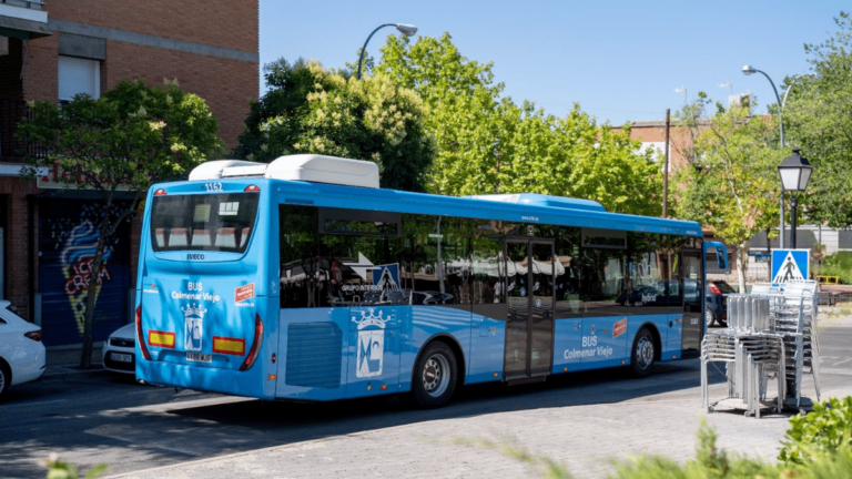 colmenar viejo autobuses azules