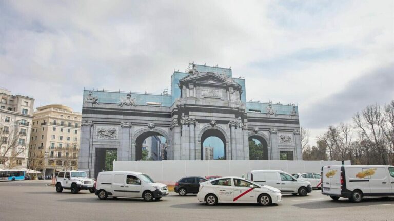trabajos Puerta de Alcalá