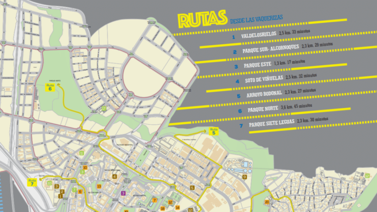 Tres Cantos rutas