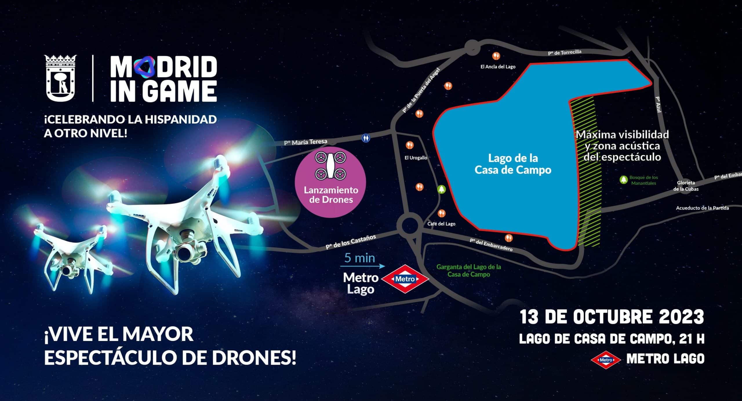 drones madrid dia de la hispanidad