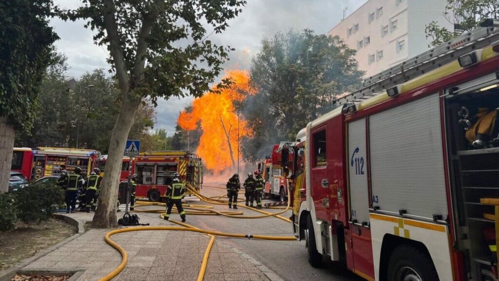 explosión gas