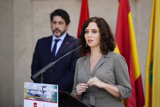 Ayuso subraya el "trabajo histórico" de Juan Carlos I, a quien se le deben "los mejores años de la Democracia" La presidenta de la Comunidad de Madrid, Isabel Díaz Ayuso.
