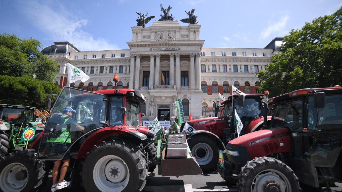 protesta agricultores madrid