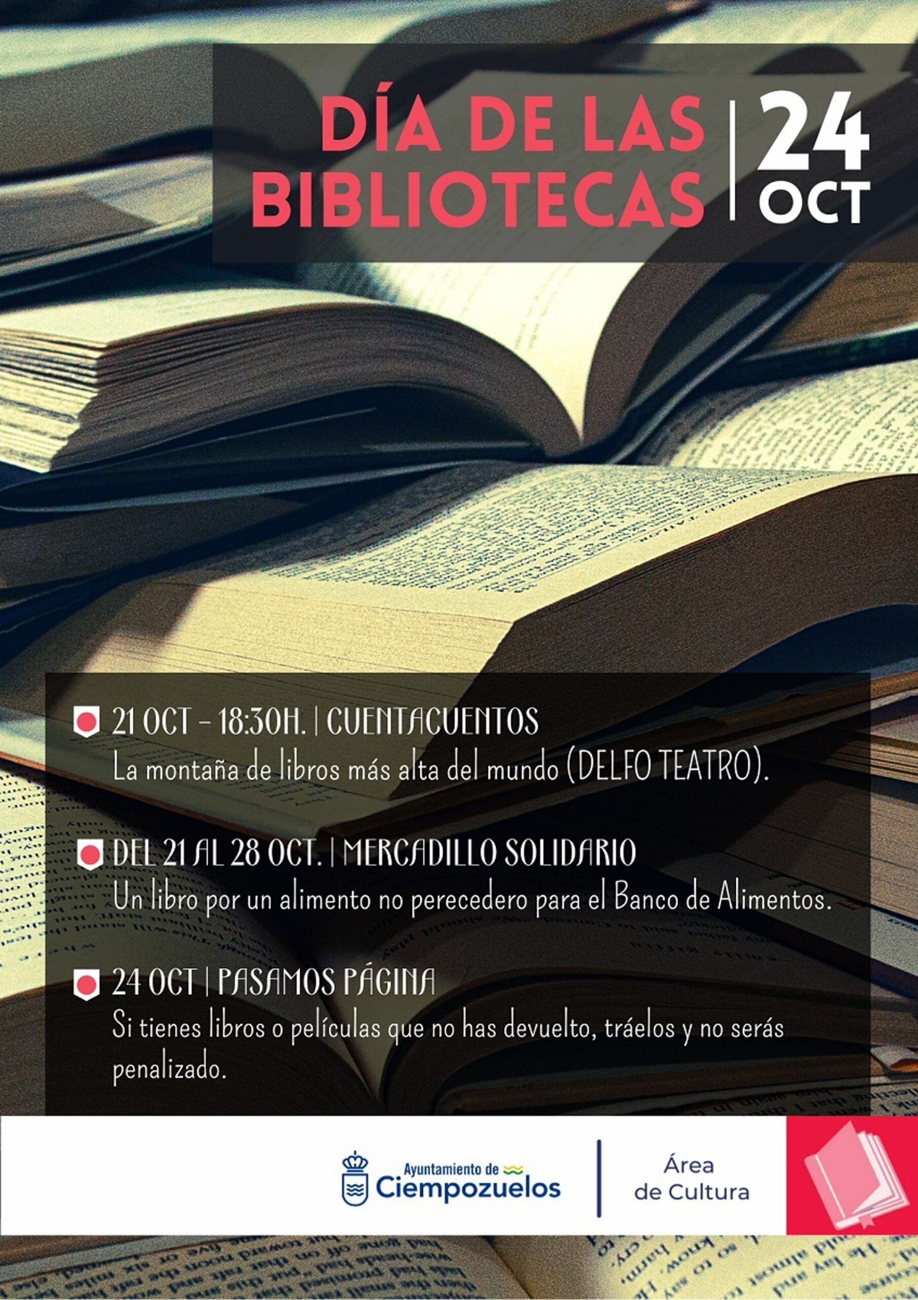 Día de las Bibliotecas en Ciempozuelos
