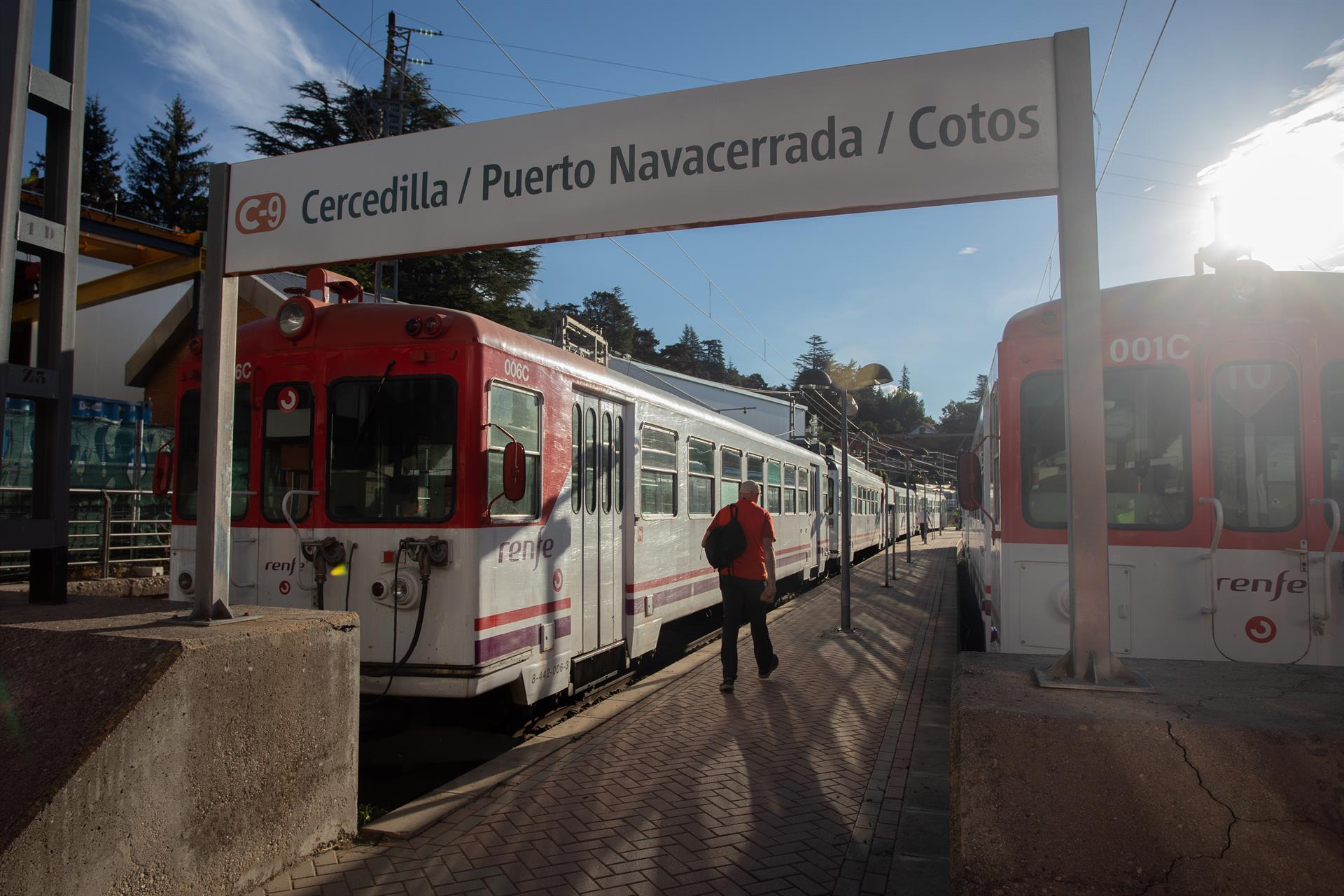 La C-9 de Cercanías entre Cercedilla y Cotos cierra a partir del 6 de mayo
