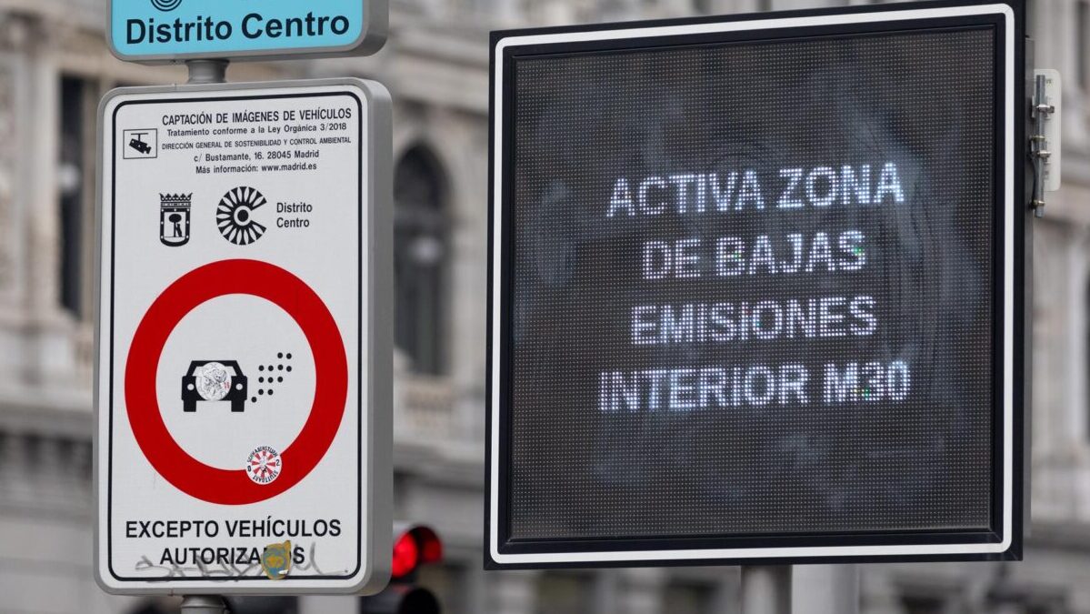 madrid niveles de contaminación