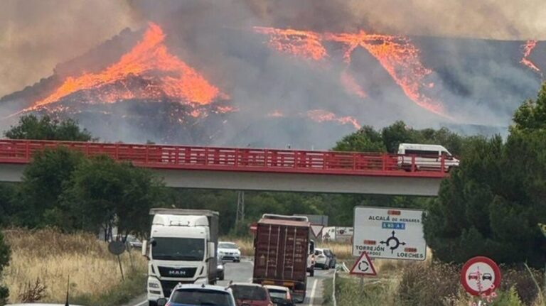 incendio forestal