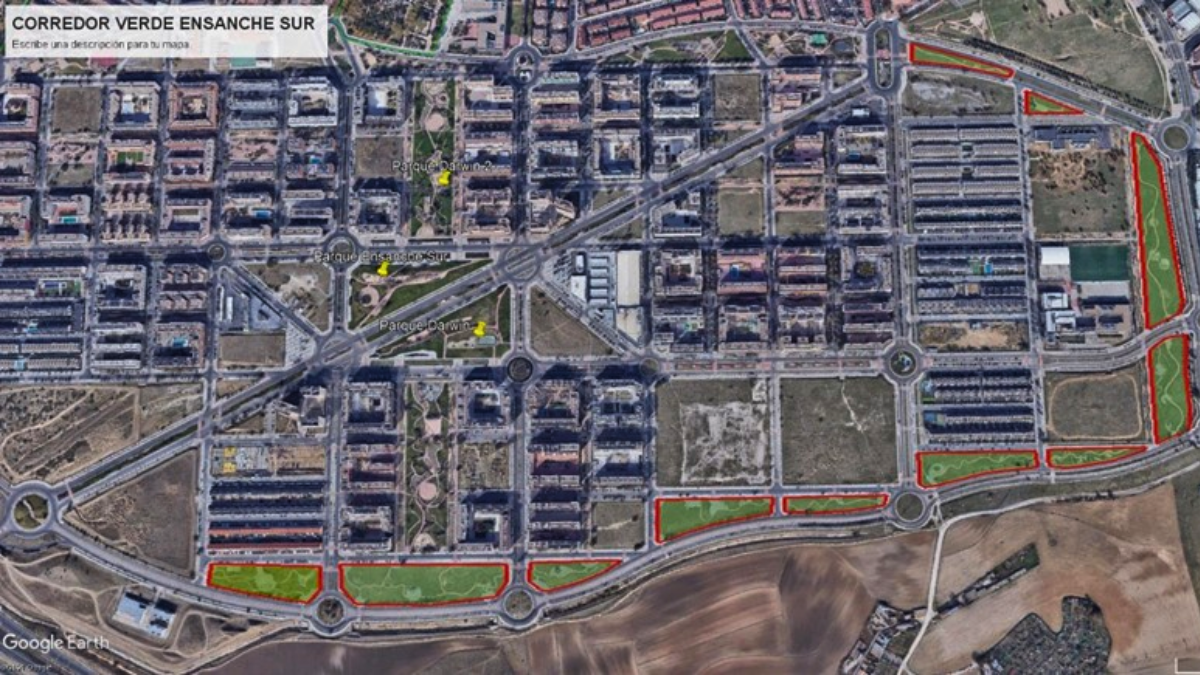 corredor verde ensanche sur