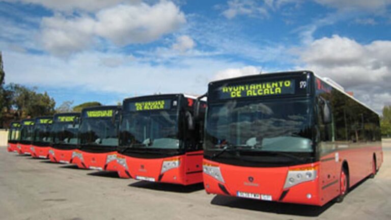 autobuses de Alcalá Ferias