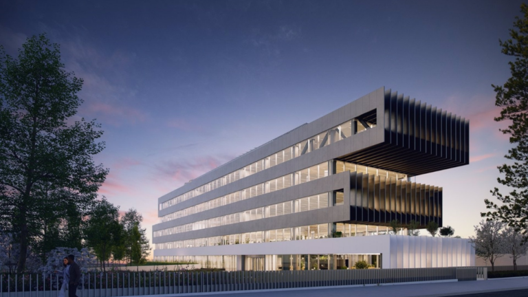 edificio oficinas elever las tablas