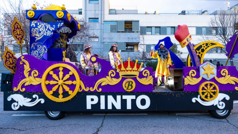 pinto cabalgata reyes inscripciones
