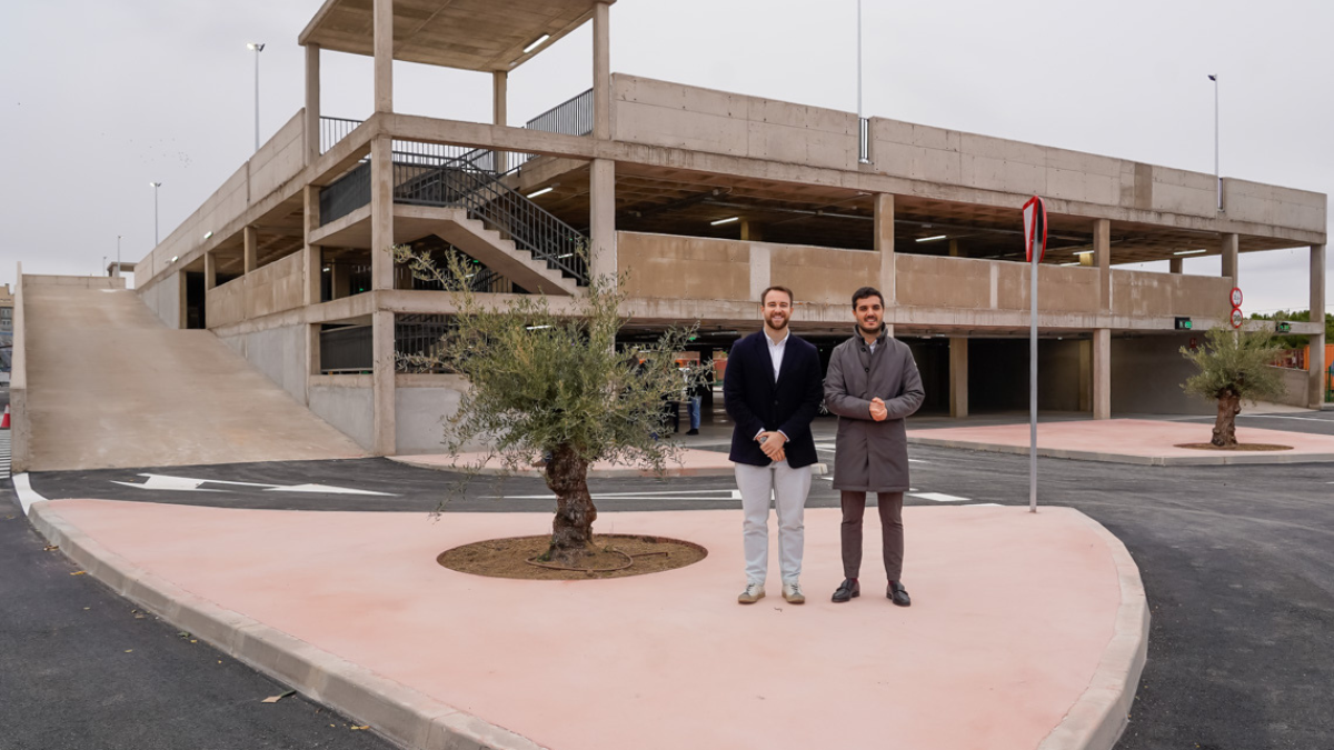 aparcamiento estación Torrejón