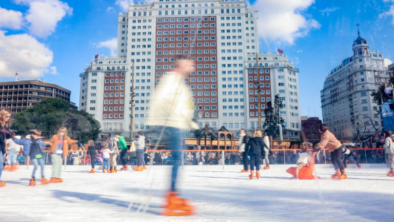 pista hielo plaza espana