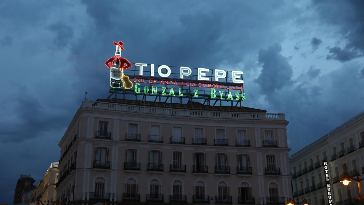 apagado cartel tio pepe sol